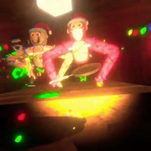 Running from the bean (game name OG Monkey horror ￼