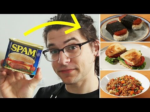 I Made 3 Meals With 1 Can Of Spam • Tasty