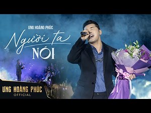 [Liveshow CHẠM] Người Ta Nói I Ưng Hoàng Phúc - Live in Mây Lang Thang (2022)
