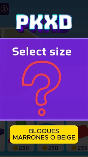 WHERE ARE THE BROWN OR BEIGE BLOCKS? FINALLY! 😱 PK XD FIXED THE BUG #pkxd #pkxduniverse