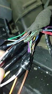 Conexión Radio China con Control al Volante en Chevrolet Vivant.