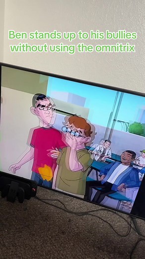 This scene right here shows how much Ben has grown up ever since the original show. ##ben10alienforce