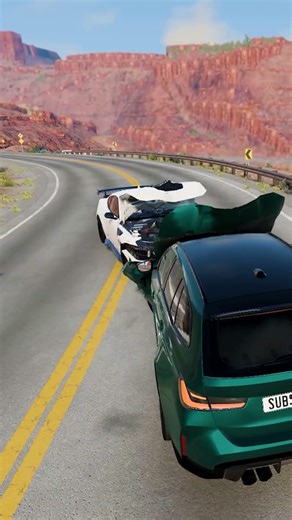 TRUCK vs CAR HEAD-ON COLLISION! 💥 Realistic Crash Physics | BeamNG.drive