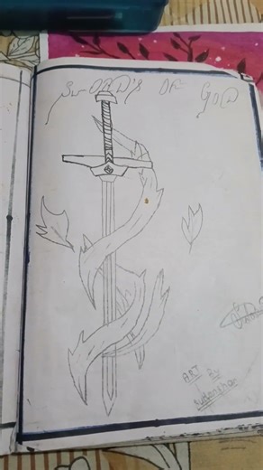 fire sword🔥🔥🗡️ drawing #snaju#