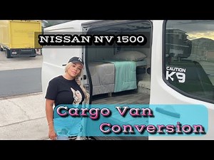 Nissan NV 1500 Cargo Van Conversion | Flooring installation