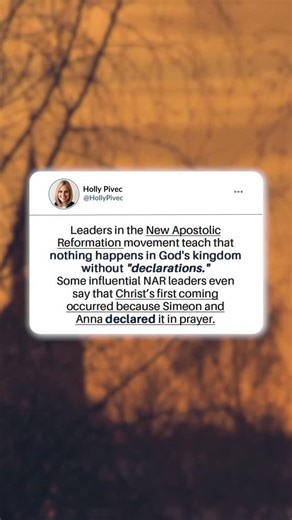65 reactions · 17 shares | In the New Apostolic Reformation movement,...