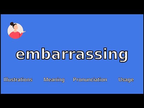 EMBARRASSING - Meaning and Pronunciation