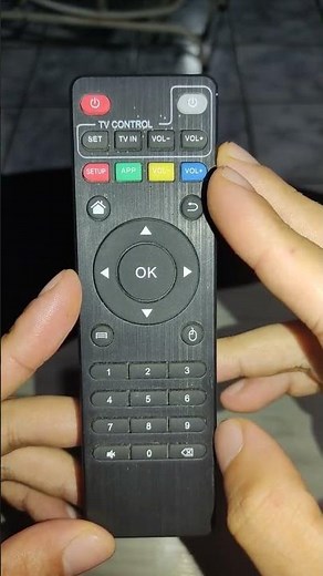 TV Box Universal Remote Control (All Models) Explanation - Buttons and their functions