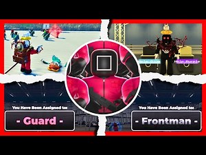 What if I play as FRONTMAN or GUARD in Squid Game Games - ROBLOX