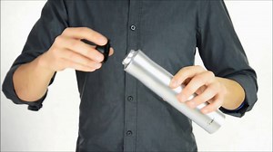 Watch Rabbit Automatic Electric Corkscrew Wine Bottle Opener ﹙Metallic Red﹚ on Amazon Live