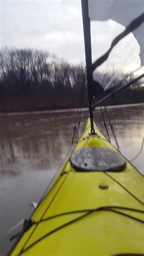As long as the ice is thin enough, on the water Falcon Sail testing goes year round. This video was taken 10 years ago. Our sails were great then and even better now. Design a sail for your kayak or canoe or rowing shell here. www.falconsails.com/store | Falcon Sails