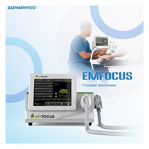 [Hot Item] Kaphaphysio Emfocus Focus Shockwave Therapy Machine with 11 Treatment Protocols Specialized for Sports Injury Recovery Physiotherapy Equipment