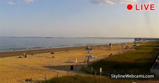【LIVE】 Live Cam Old Orchard Beach - Maine | SkylineWebcams