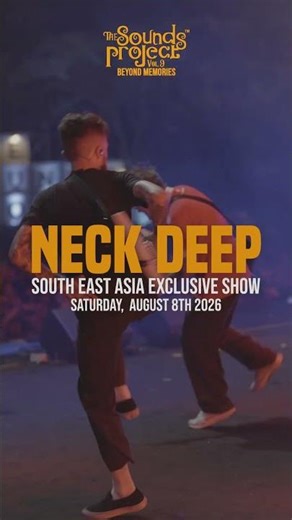 NECK DEEP (UK) CONFIRM FOR THE SOUNDS PROJECT VOL. 9