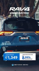 ¡Performance, tecnología y ahorro! La RAV4 híbrida eléctrica ahora con una cuota única para que disfrutes de cada viaje. | Toyota Perú