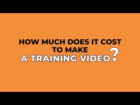 From $300 to $30,000: How Much to Make a Training Video?