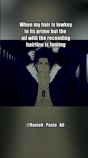 Ryu ishigori hair fixing.