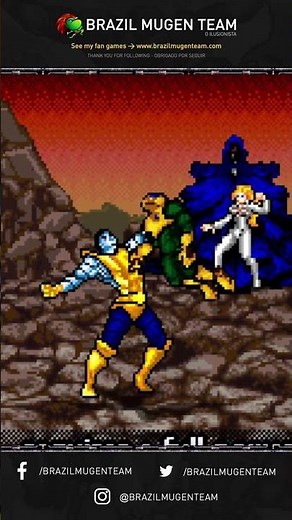 X-Men Colossus all moves #shorts #openbor