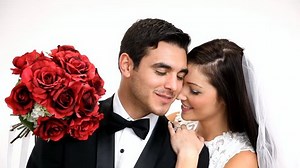 Close Bride Groom Sharing Kiss Stock Footage Video (100% Royalty-free) 7409977 | Shutterstock