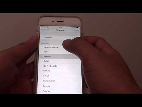 iPhone 6: How to Change the Ringtone Sound