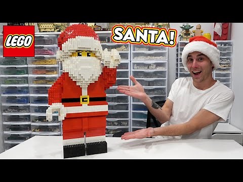 MASSIVE LEGO SANTA CLAUS!!