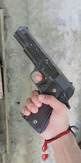 $12 Metal Toy Gun Unboxing and Test Shooting Plastic Ammo | Realistic Airsoft Pistol