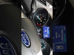 How to do a service reset on a Ford Kuga