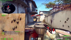 CSGO炸鱼局？身法这么美妙的人枪法能差吗？