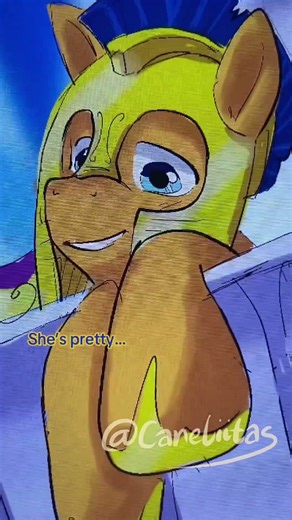 Shining armors reaction to Flash Sentry’s crush on twilight #mlp #mlpflashlight #flashsentry