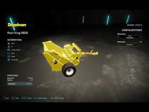 Farming Simulator 22- How to use stone picker
