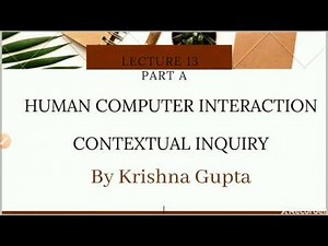 contextual inquiry