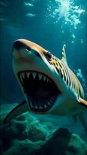 VICIOUS FISH ATTACKS CAMERAMAN! 😱 Underwater Biting Frenzy in River (Graphic) #shark #sharkattack
