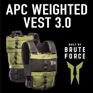 630 reactions · 48 shares | We design the most comfortable weighted vests on the planet. Instead of steel plates, the APC - Anti-Plate Carrier - utilizes 10 flexible pockets filled with our proprietary recycled steel blend allowing you freedom of movement like never before. | Brute Force Training | Facebook