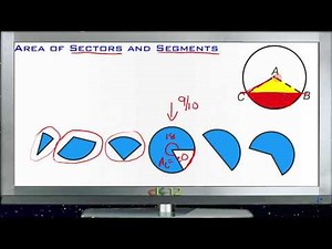 Calculating Areas of Sectors and Segments: Lesson (Basic Geometry Concepts)
