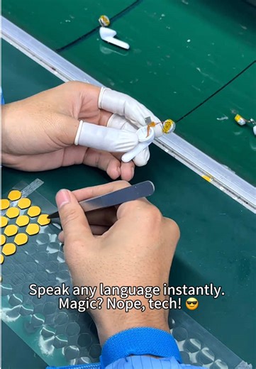 translation earphone on TikTok