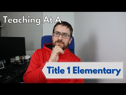 I WISH I KNEW! Title 1 Schools Pros and Cons