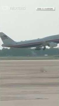 Donald Trump takes first flight on new Air Force One, gifted by Qatar
