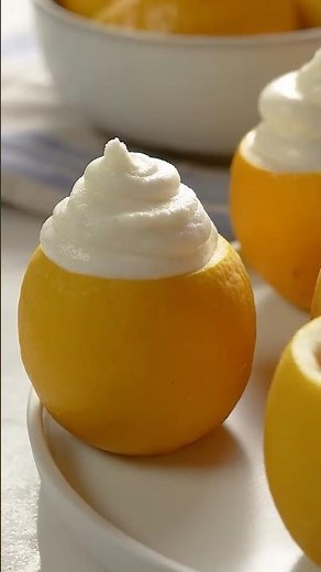 Lemon Frozen Yogurt Ripieno Recipe!