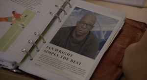 Things you never thought you'd see on CBBC - Ian Wright giving football tips from a scrap book... ⚽️ Keep your eyes peeled for another superstar cameo in this week's Jamie Johnson 🏆 | CBBC
