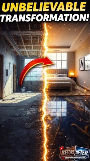 Dirty Room to Dream Bedroom Transformation ✨ #Shorts #beforeafter