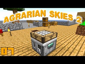 Minecraft Mods Agrarian Skies 2 - WORKSHOP !!! [E07] (Modded Skyblock)