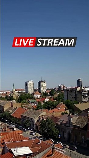Pančevo Live Cam: Uživo 24/7 - Oseti puls grada! 🇷🇸 #shorts