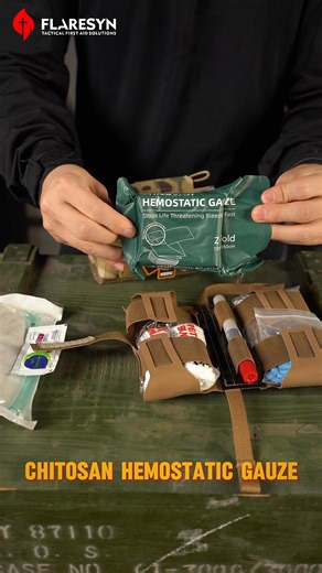 Flaresyn_Tactical on Instagram: "Compact, lethal, and mission-ready. This Compact Tactical Trauma IFAK carries only what matters: • Tourniquet • Chitosan Hemostatic Gauze • Chest Seal • Pneumothorax Needle No fluff. No excess. Just tools built to survive. Every gram, every inch — designed for the line, not the shelf. ⚠ Prepare now. Your next mission could demand it. 👉 flaresyn.com #tactical #military #tccc #stopbleeding #EDCgear #firstaid #firstaidkit #flaresyn"