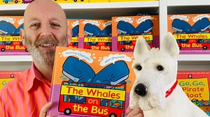 We're so excited that The Whales on the Bus was named as the winner of our BookTrust Storytime Prize earlier this week! Now, enjoy author Katrina Charman and illustrator Nick Sharratt sharing some of the book with you - we think you and your little ones will love singing along! | BookTrust