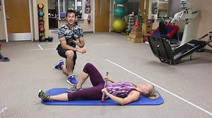 6.3K views · 55 reactions | Have a look at this great mobility and core strength drill. For a regression, keep the knee flexed on the moving leg. | ActivMotion Bar | Facebook