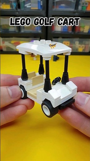 LEGO tutorial golf cart #lego #tutorial #short #multibrick