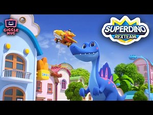 Chaos With Dino Clones | Super Dino (14-Minute Cartoon for Kids!)