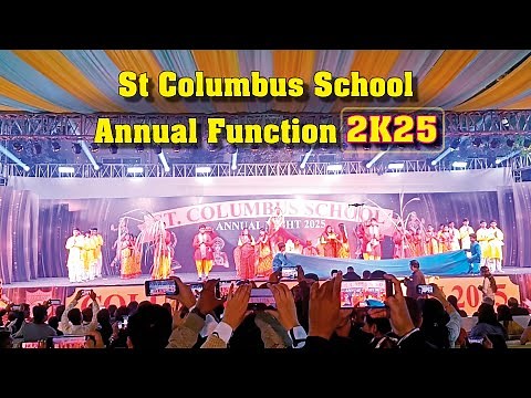 St Columbus School Annual Day 2025 • Columbian Rhapsody 2025 • Colombus Annual Night ‪@Jaypal_Chauhan‬