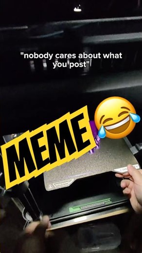 No hody cares about what you post…#3dprinting #3d #memes #fyp #CapCut