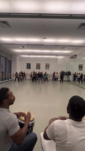 Afro Cuban dance class . Palo/Congo Culture in Cuba . Live Music . @oyuoronyc @afrocusoultravel @aileyextension #dance #culture #music #afro #latindance #latinos #nyc #class #danceclass #cuba #santiago